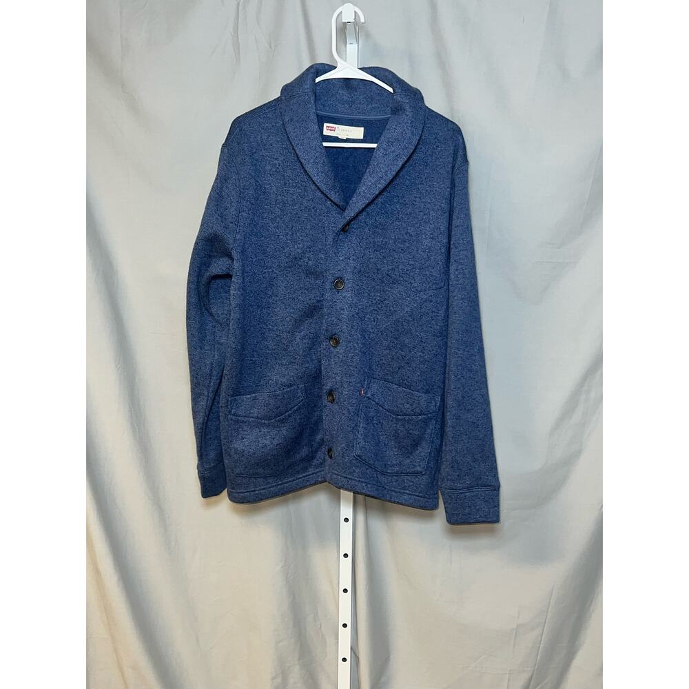 Levi’s cardigan, navy blue size medium